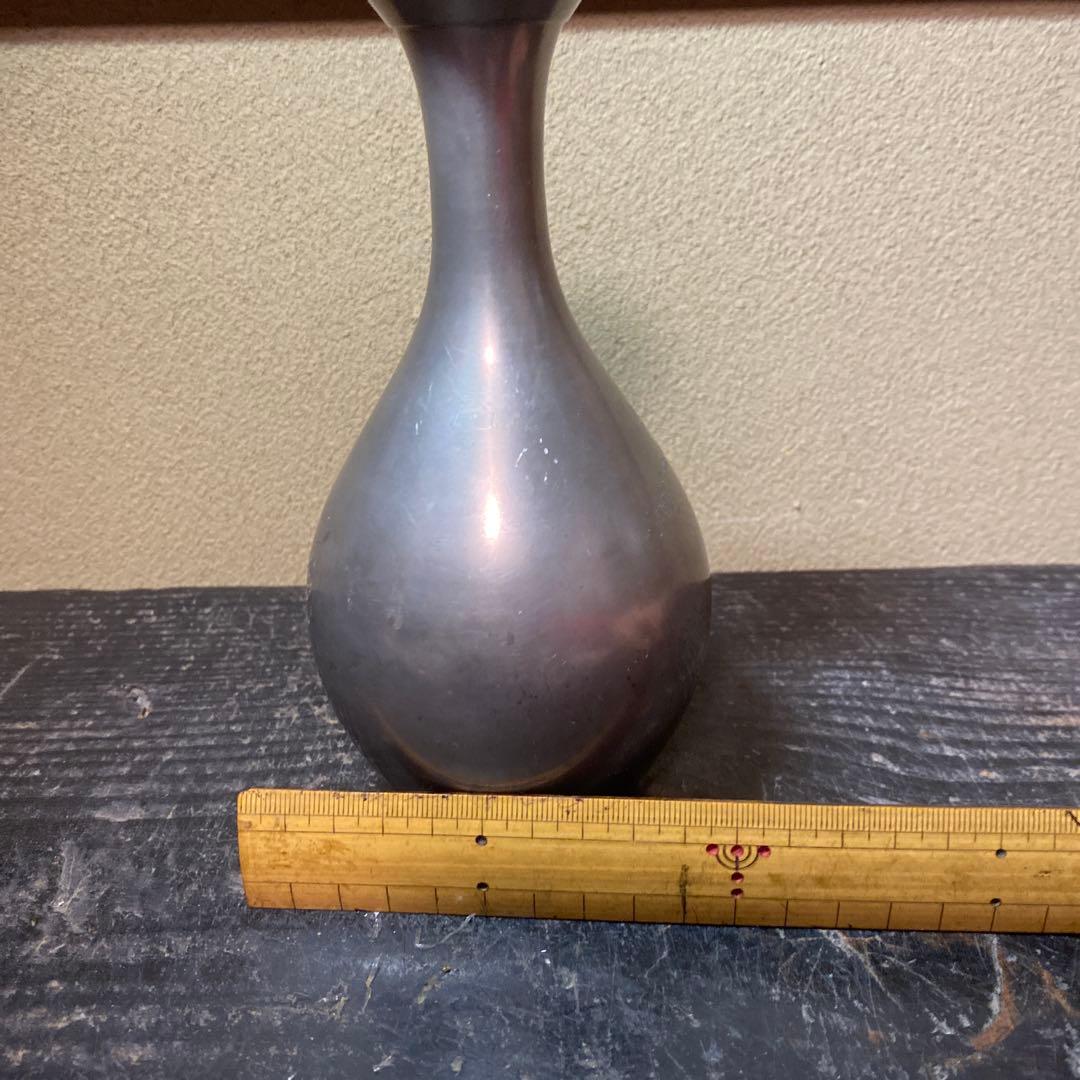 錫徳利B京錫源製 8cm18cm 461g - メルカリ