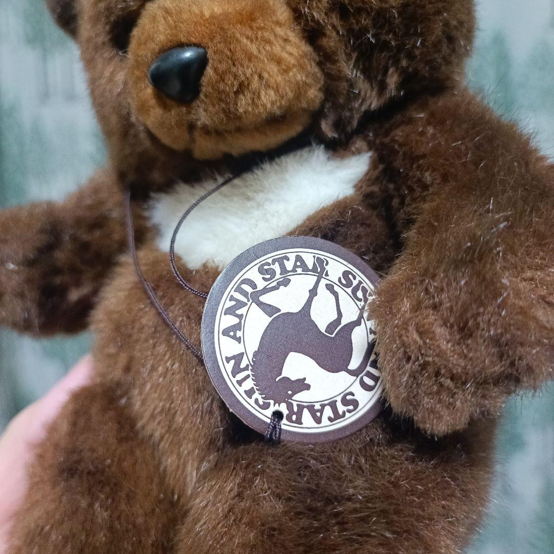 サンアンドスター 昭和レトロ ツキノワグマ 月の輪熊 くま 当時物