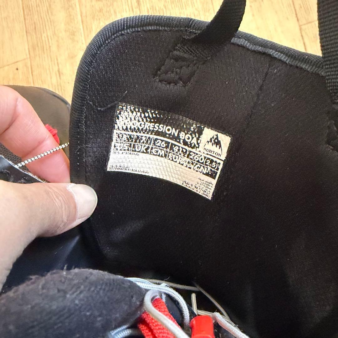 足首に優しいナイロンレース！ バートン 簡単脱着 BOA ブーツ！ 26.0cm