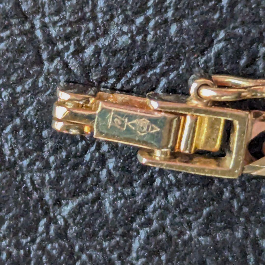 18金 ゴールド キヘイ8面トリプルブレスレット 18cm 4.9g 750