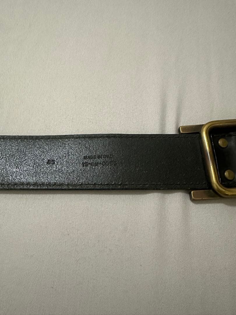 DIOR HOMME 2005AW エディ・スリマンHバックルベルト85ブラック - メルカリ