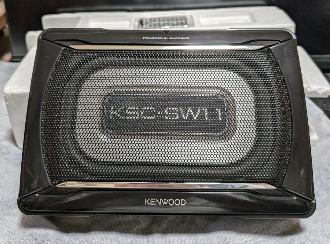 KENWOOD KSC-SW11 チューンアップサブウーファー - メルカリ