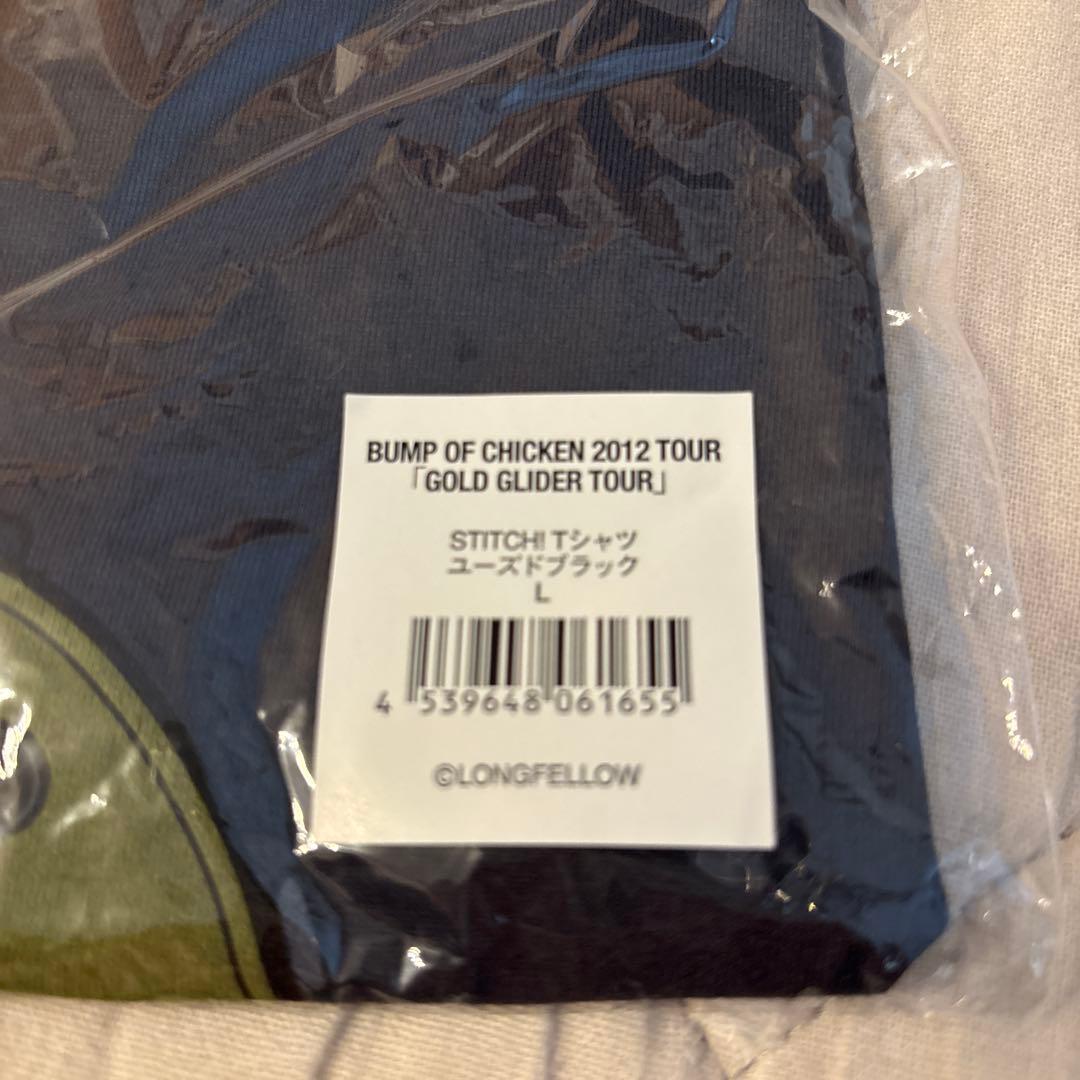 BUMP OF CHICKEN☆スティッチTシャツ黒L☆バンプオブチキン