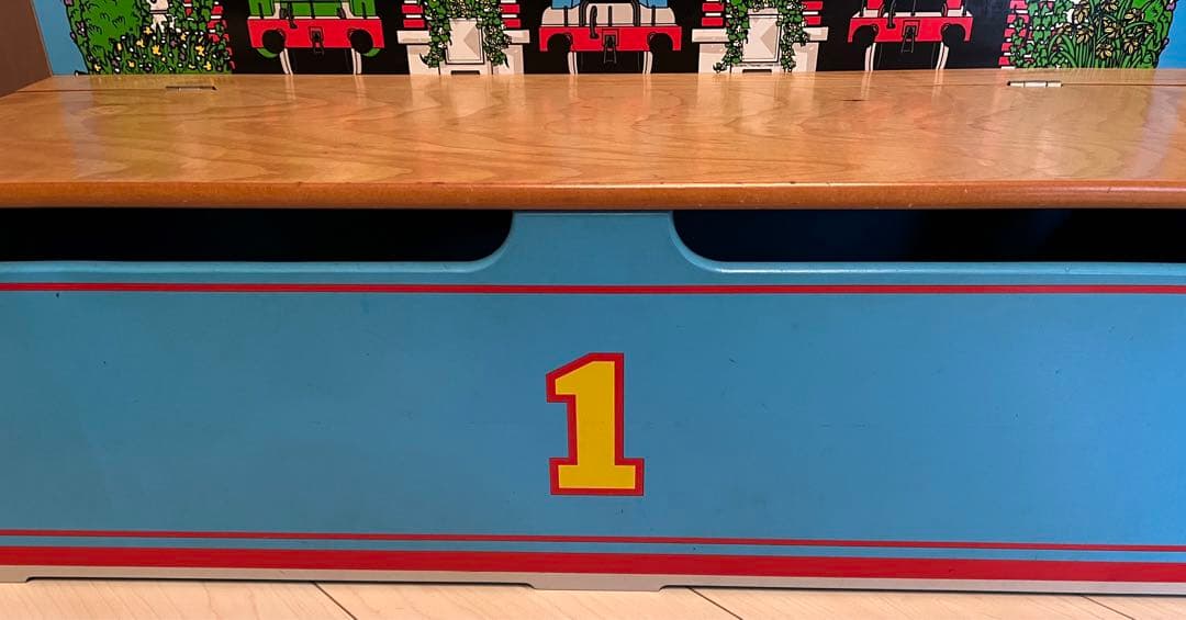 トーマス 木製 収納ケース 椅子 ベンチ