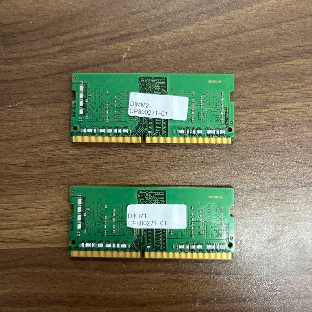 SK hynix 4GB PC4-3200AA メモリ 2枚セット - メルカリ