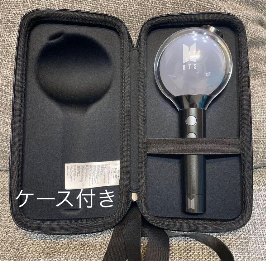 BTS ARMY BOMB ペンライト ケース付き - メルカリ