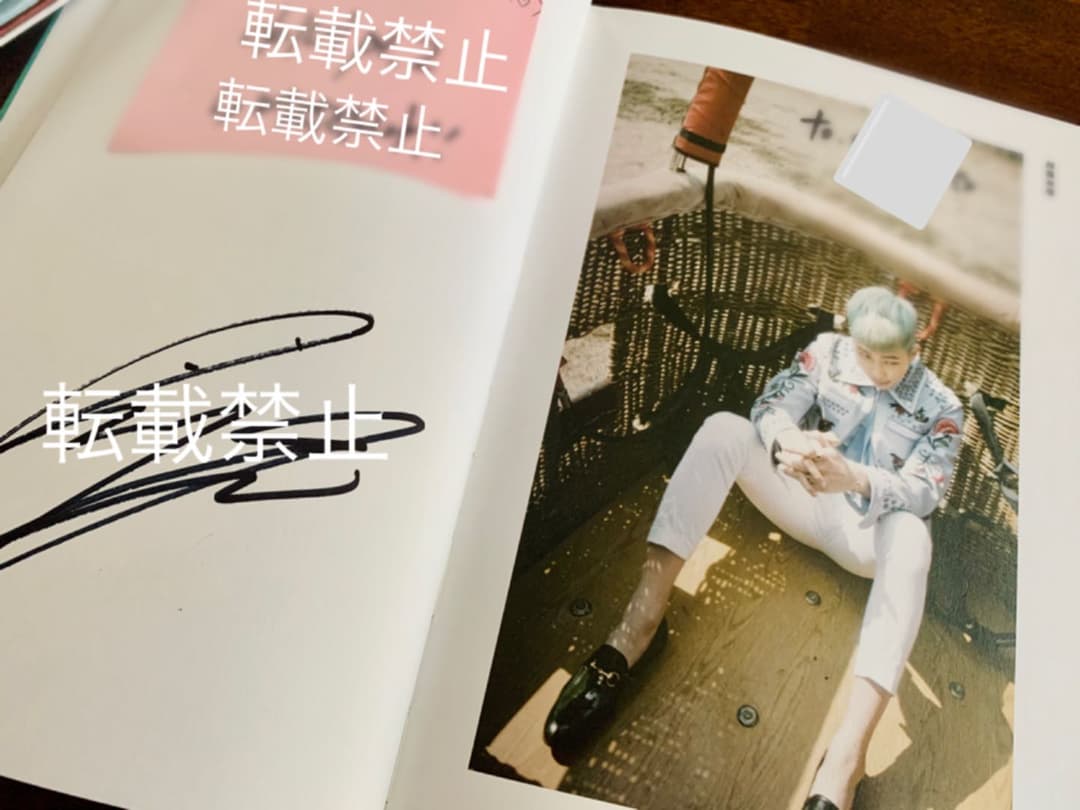 BTS サイン会 YOUNG FOREVER 花様年華 ポストイット付き