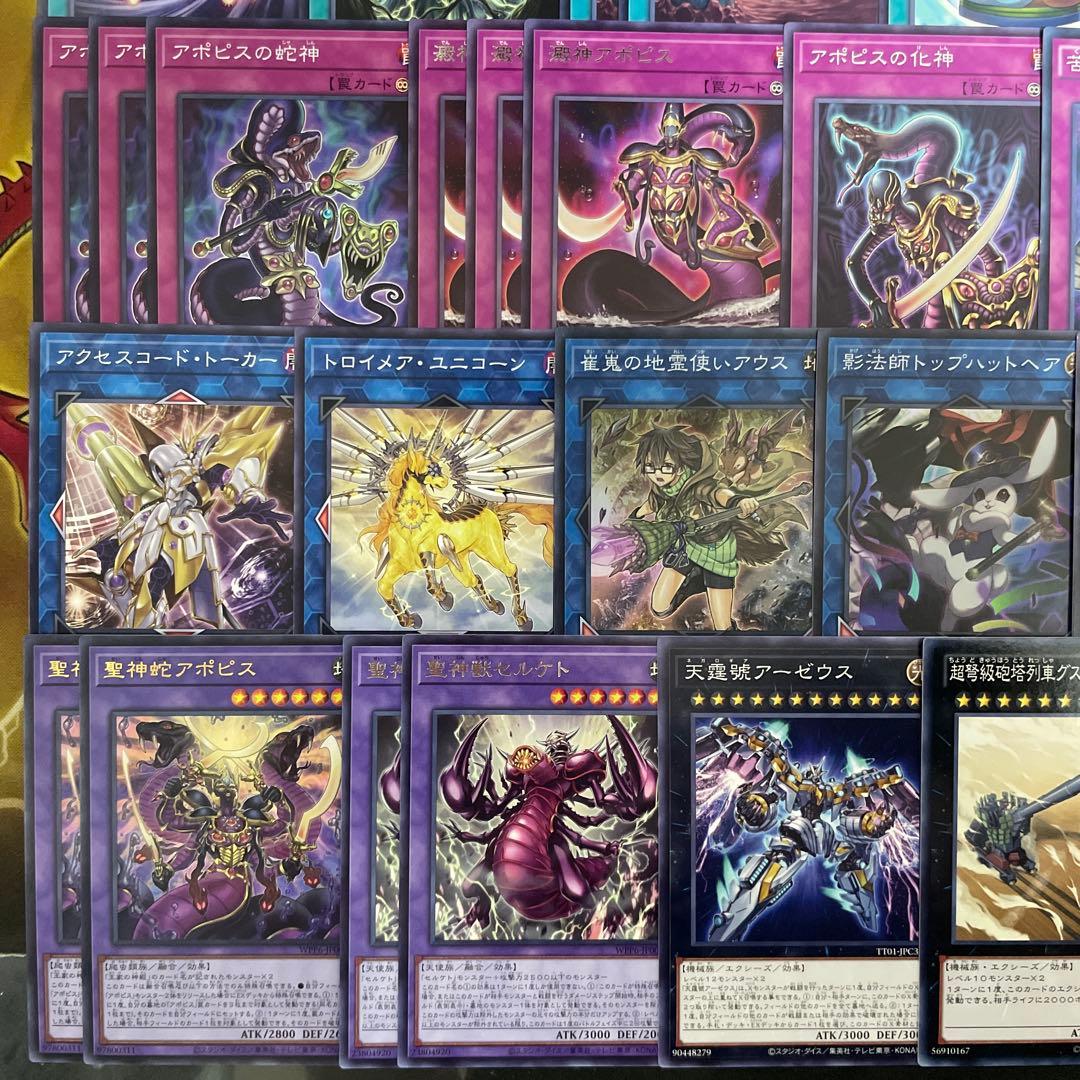 本格構築 王家の神殿デッキ リシドデッキ アポピスデッキ 刻印を持つ者