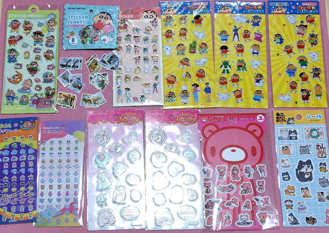 【300枚以上セット】ウォーターシール ボンボンドロップシールスヌーピーサンリオ