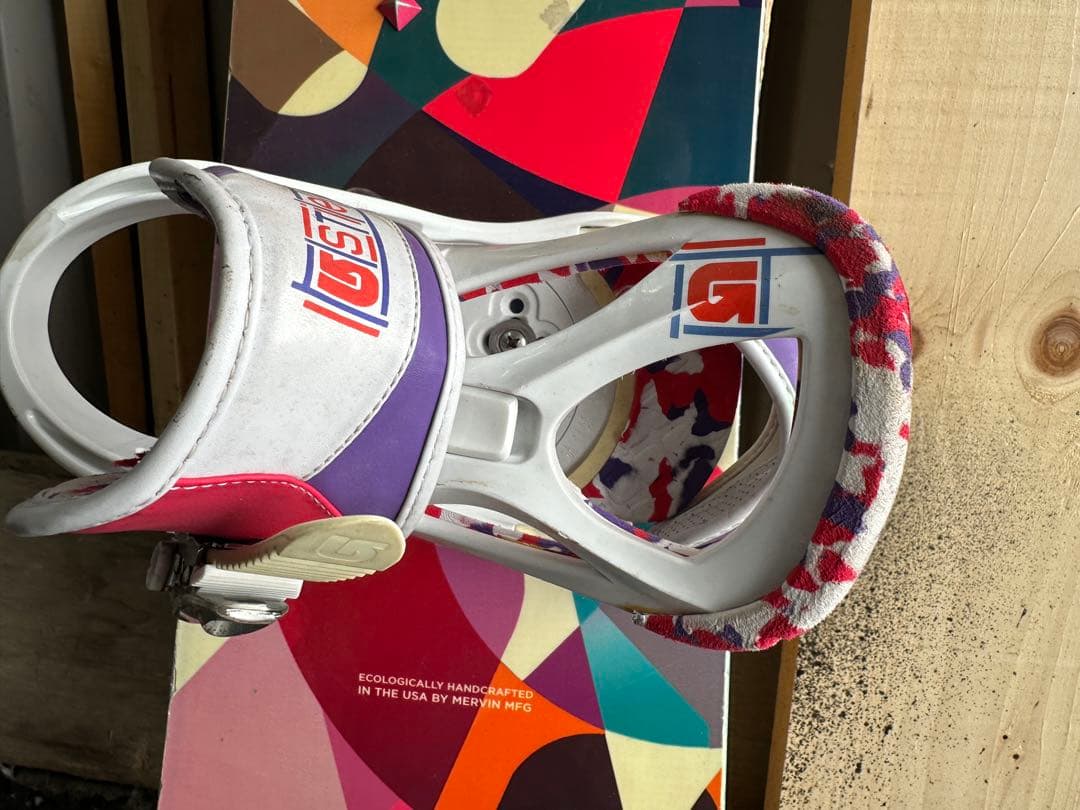 カワイイ☆ROXY☆スノーボード☆134cm☆バートンバインディング - メルカリ