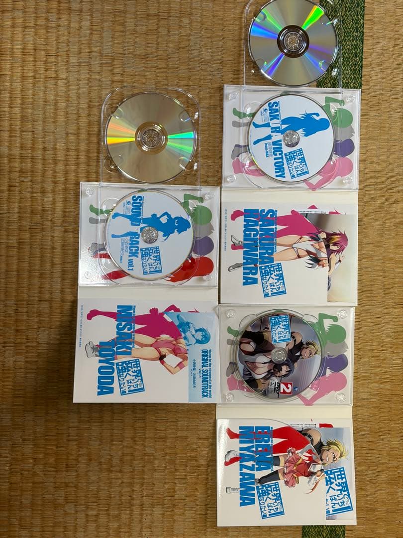 【セル版】世界でいちばん強くなりたい！ DVD 全6巻セット