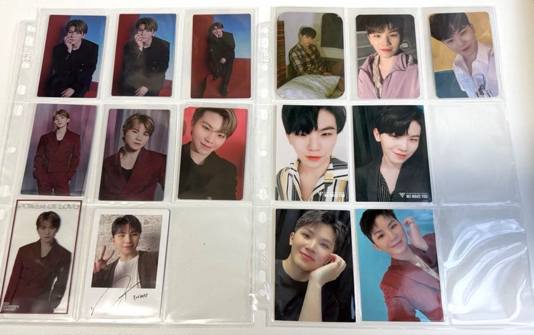 SEVENTEEN ウジ トレカ等セット D - メルカリ