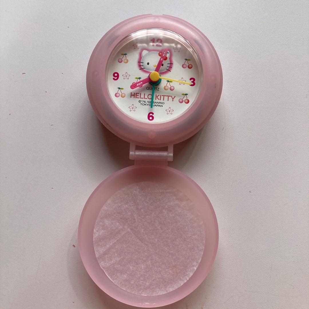 ハローキティ オリジナルアラームクロック 洋服の青山 非売品 - メルカリ