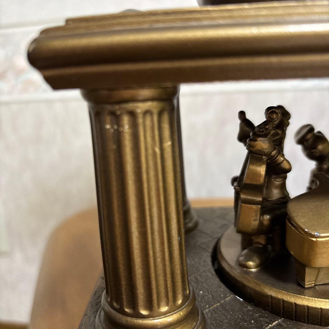 ミッキーマウス ブロンズ　オルゴール