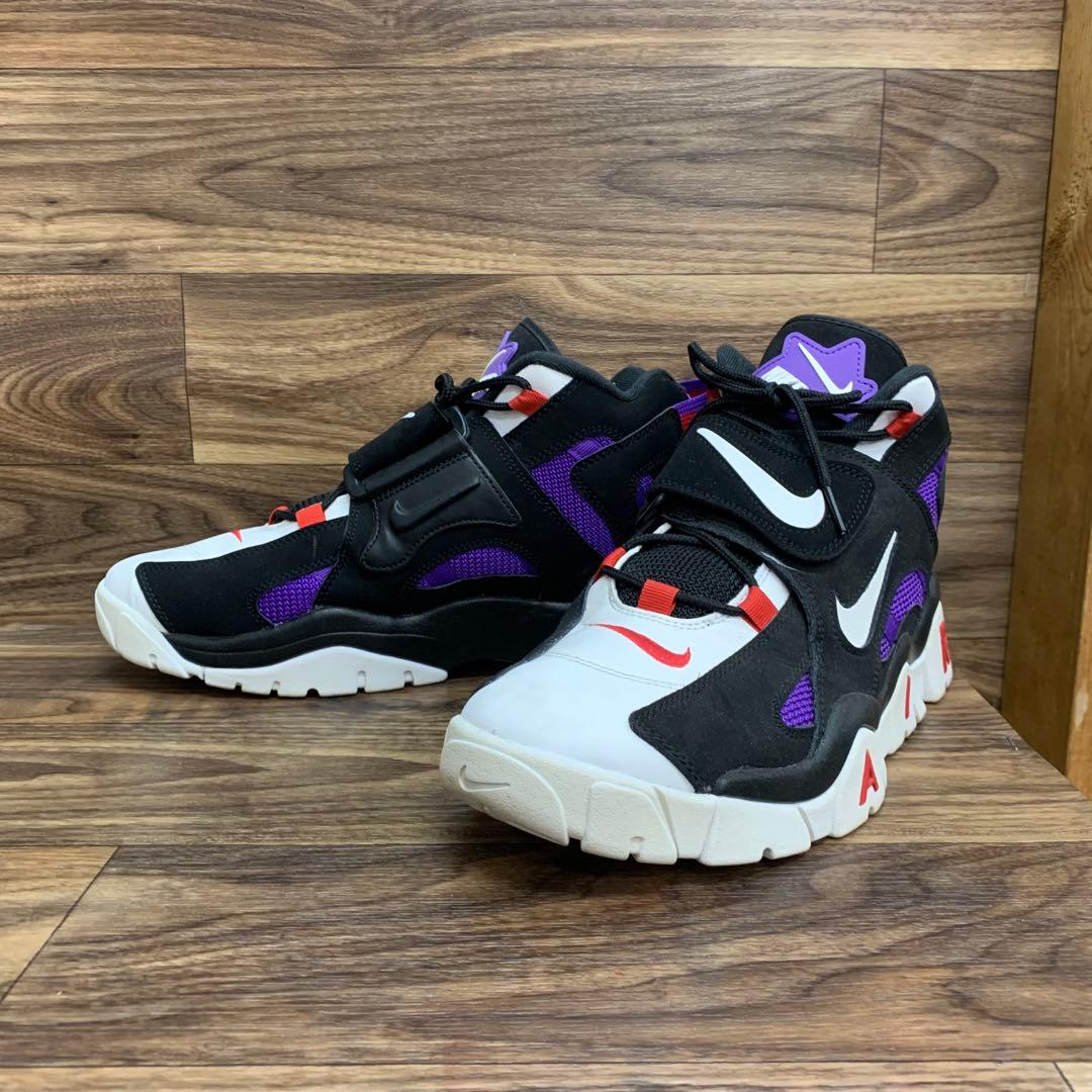 中古 NIKE AIR BARRAGE MID RAPTORS - メルカリ