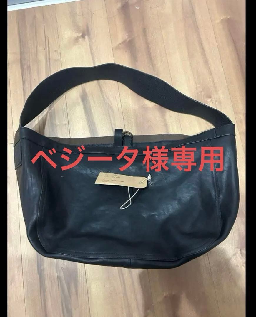 (専用)T.T NEWSBOY BAG HORSE レザー LOT.004 T.T - Lot.004 Newsboy Bag Horse Leather - TAIGA TAKAHASHI | ALTERFATE