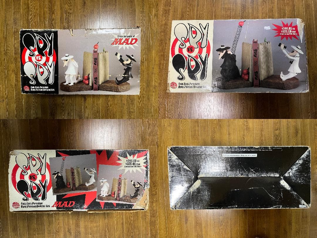 500セット限定 スパイVSスパイ ブックエンド MAD magazine