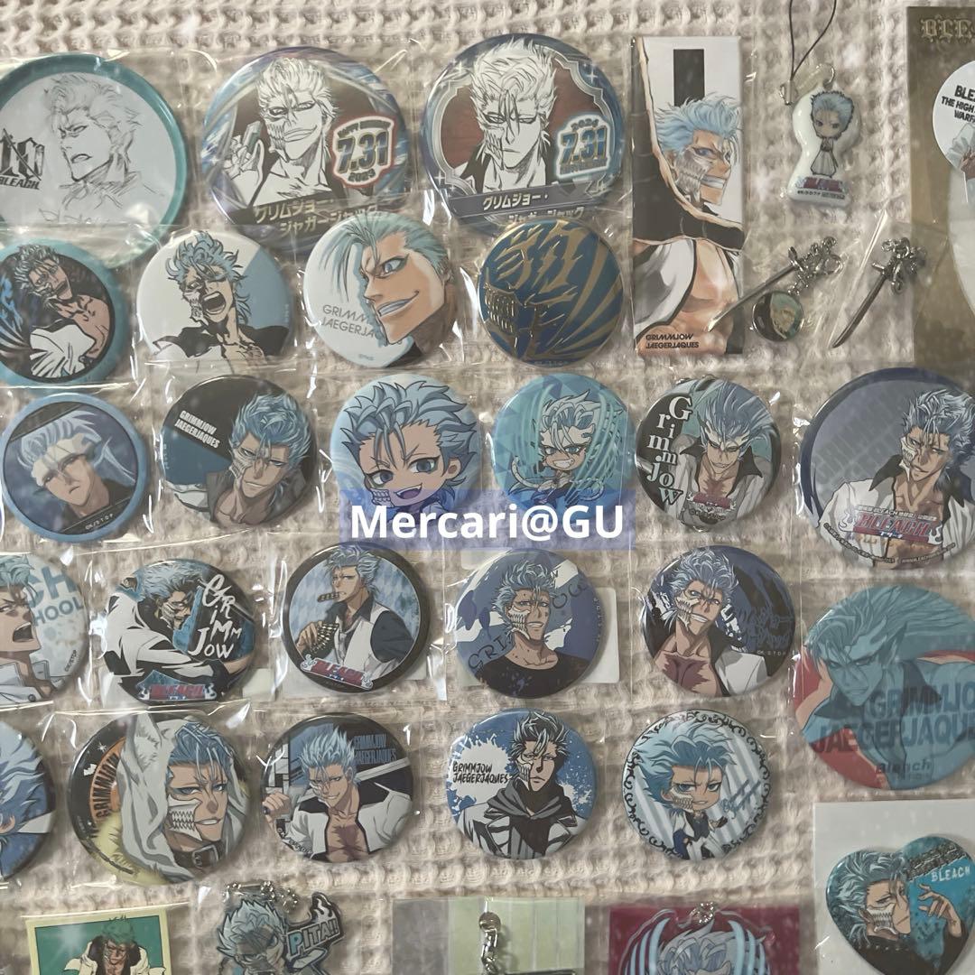 BLEACH グリムジョー 缶バッジ など 特典まとめ売り 各1