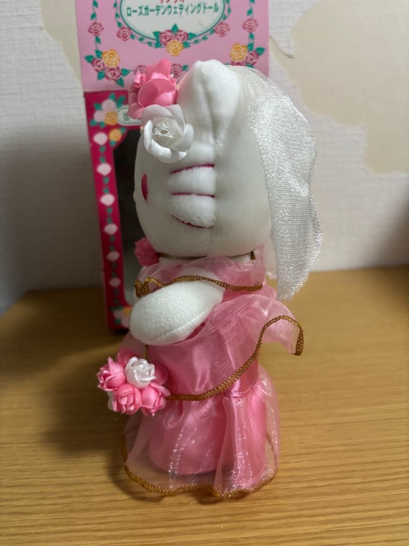 ハローキティ　ローズガーデンウェディングドール ぬいぐるみ　#1
