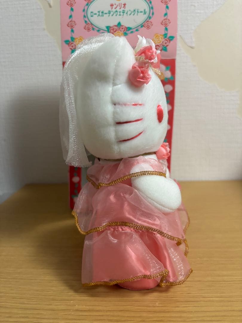 ハローキティ　ローズガーデンウェディングドール ぬいぐるみ　#1