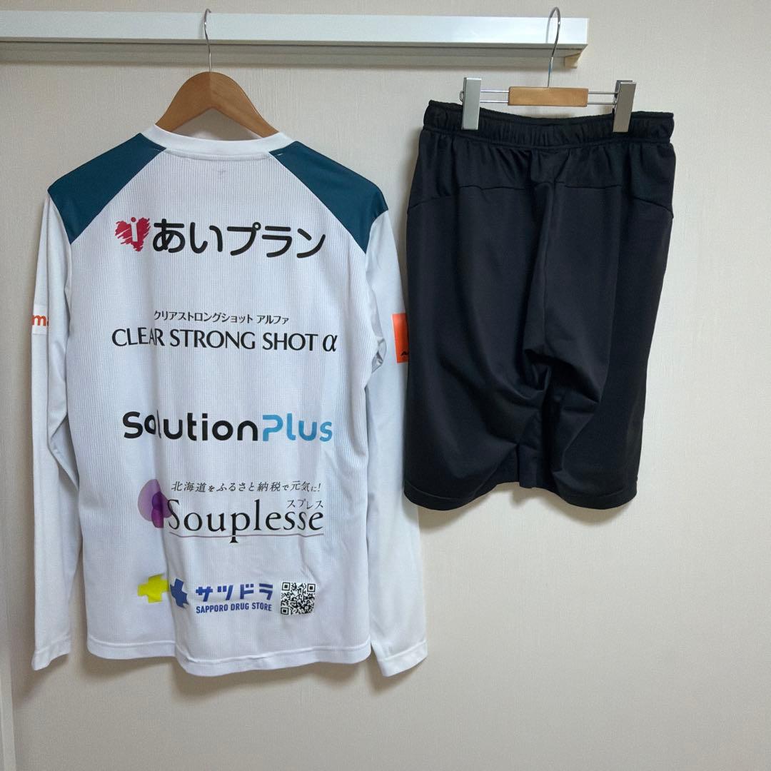 2024 北海道コンサドーレ札幌 支給 練習着 長袖 ハーフパンツ 上下