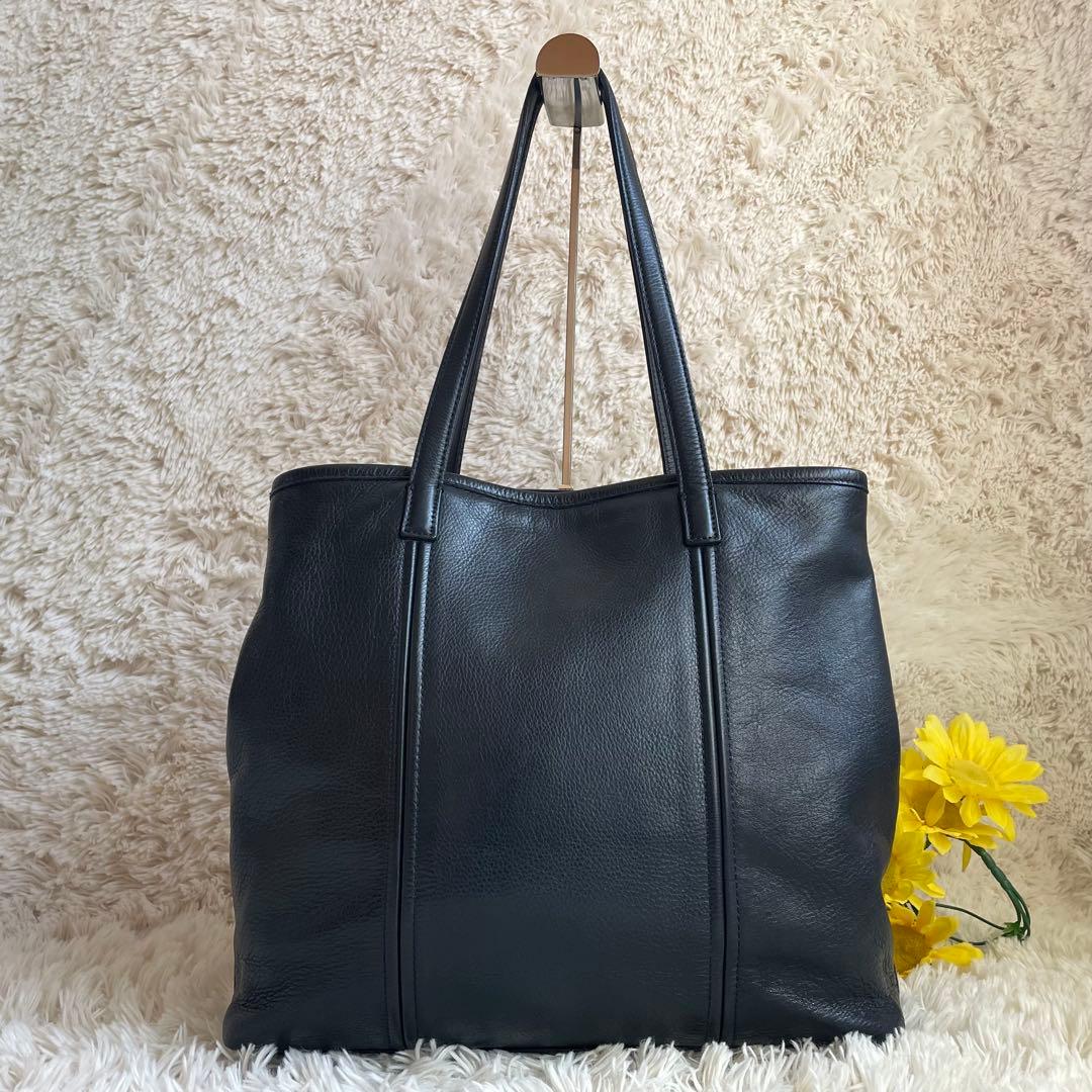 美品✨aniary アニアリ シボ革 レザー トートバッグ A4可 ビジネス