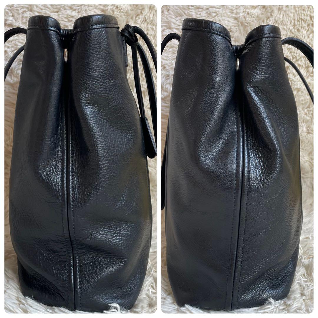 美品✨aniary アニアリ シボ革 レザー トートバッグ A4可 ビジネス