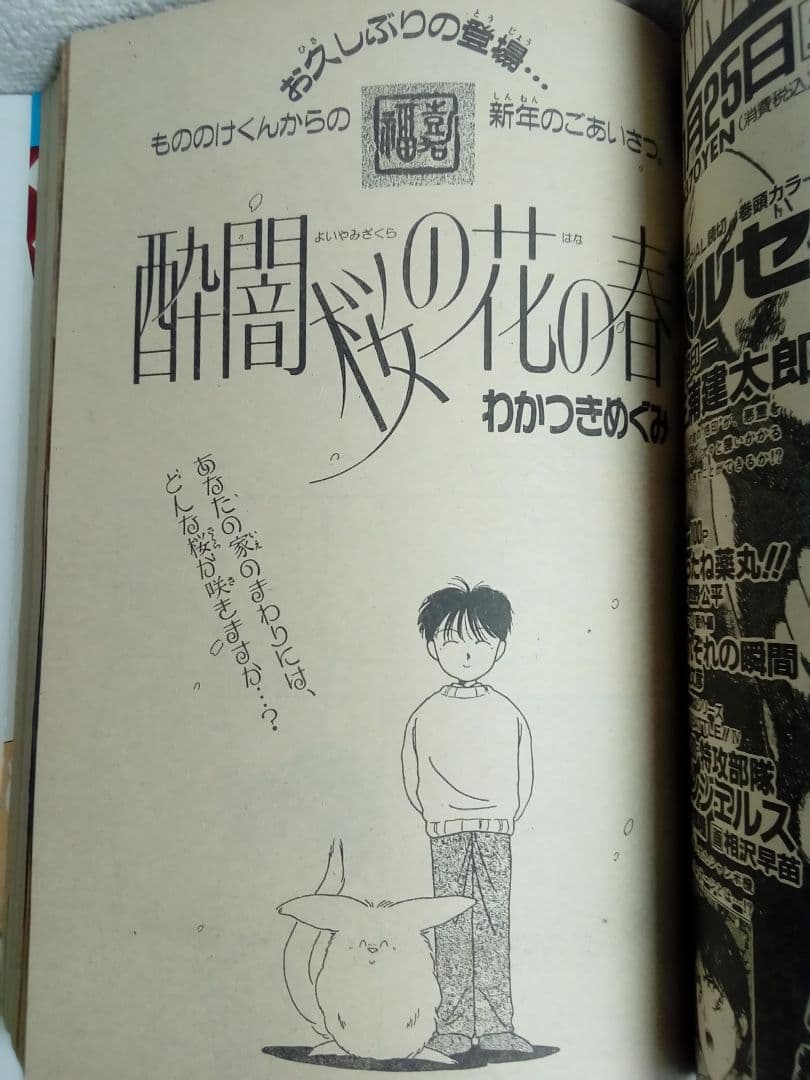 LaLa ララ 1990年1月号 読み切り わかつきめぐみ，川原由美子，米沢