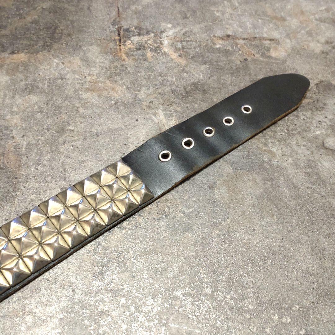 WENDY'S ウェンディーズ 3連スタッズベルト パンクス 鋲 イギリス