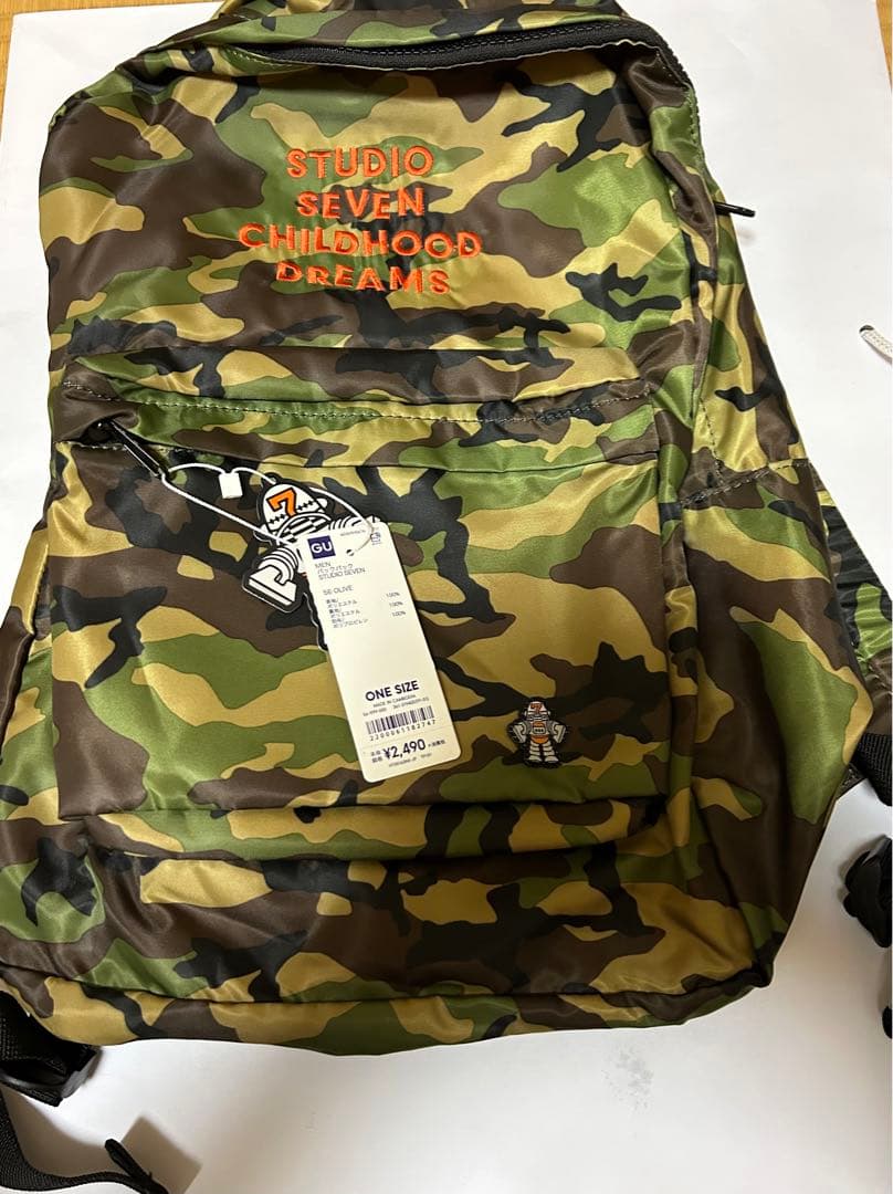 GU スタジオセブン　パーカー　コーチジャケット　バックパック未使用　4点セット