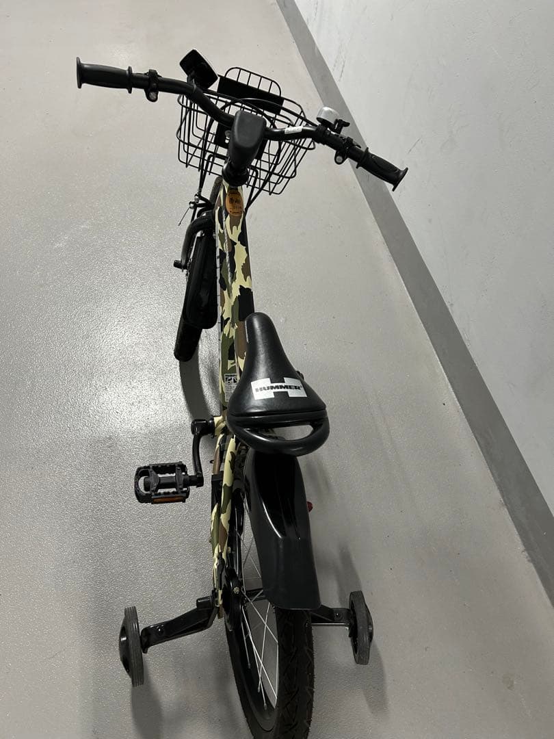 18インチ 子供用自転車 ハマーカモフラージュ 補助輪 HUMMER - メルカリ