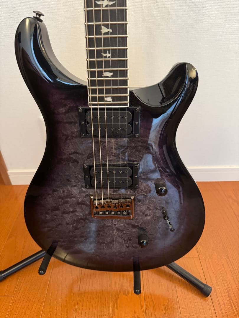 PRS SE Mark Holcomb 6弦仕様 PRS SE MARK HOLCOMB SVN/Holcomb Blue Burst【現品画像】 ポール
