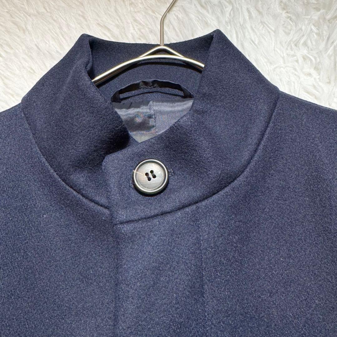 パンキー様極美品 Theory セオリー カシミヤ混 スタンドカラーコート