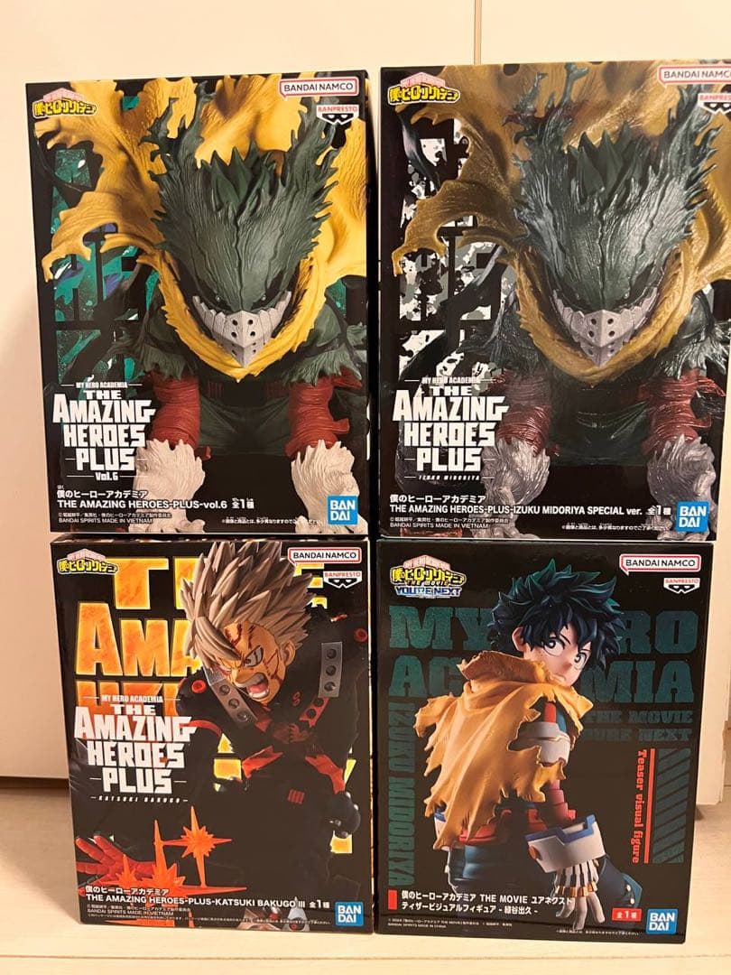 僕のヒーローアカデミア　フィギュア6体