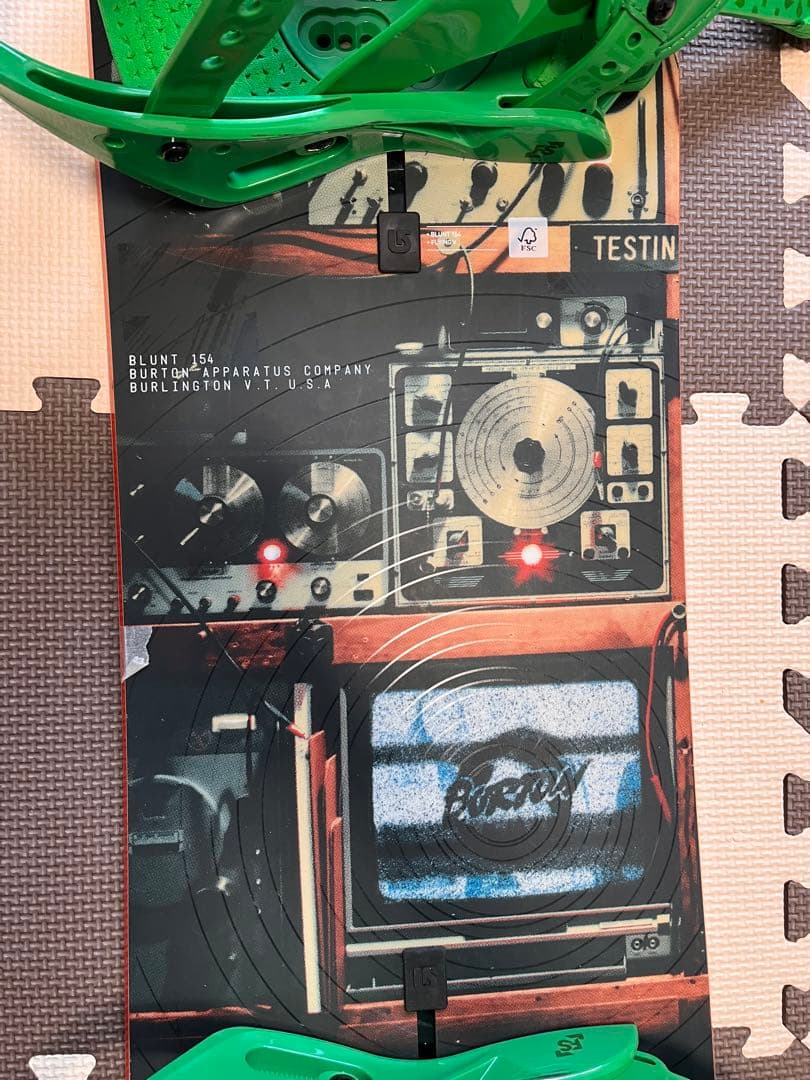 BURTON ブラント154cm× BURTON フリースタイル Mサイズ - メルカリ