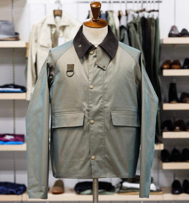 21ss Barbour × BEAMS F 別注 SPEY スペイ 玉虫カラー - メルカリ