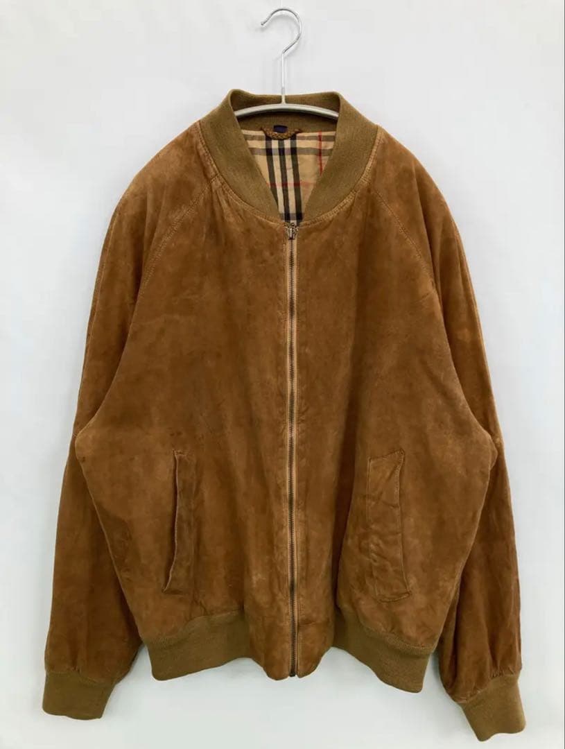 【激レア】OLD Burberrys レザーブルゾン スウェード ノバチェック 中古・古着通販】Burberry's (バーバリー) ノバチェック ボストン
