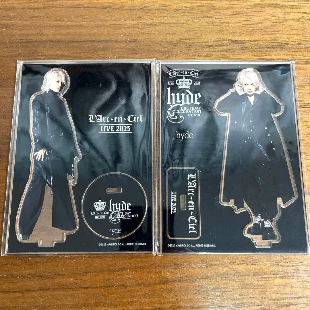L'Arc〜en〜Ciel hyde 誕生祭 アクスタ 9個セット 未使用 - メルカリ