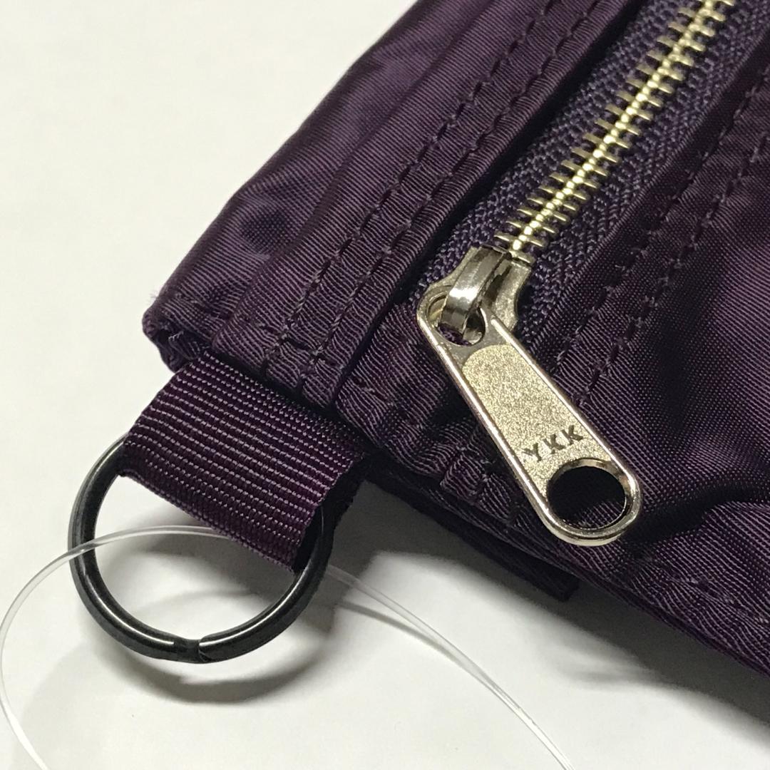 PORTER B印 YOSHIDA 別注 HOLIDAY WALLET S 紫 - メルカリ