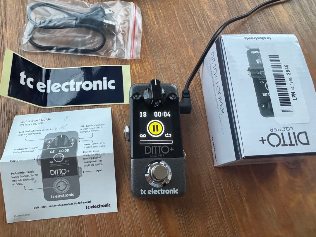 ほぼ未使用✴︎TC Electronic 最新 DITTO + LOOPER