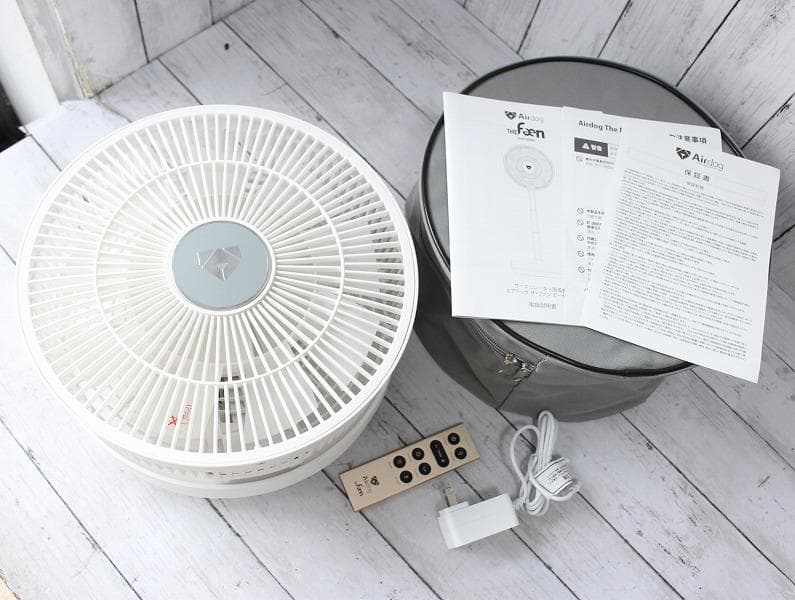 試運転のみ Airdog THE FAN 高性能サーキュレーター扇風機 Airdog」シリーズから、コードレス仕様のサーキュレーター扇風機