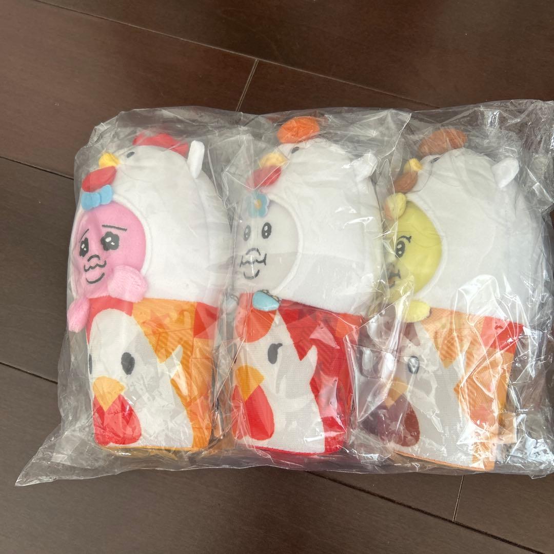 新品未開封】可哀想に！ ローソン ぬいぐるみ なりきりからあげクン