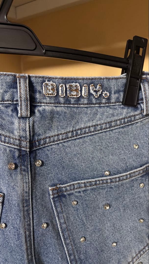 bibiy. ビジューデニム Mサイズ - メルカリ
