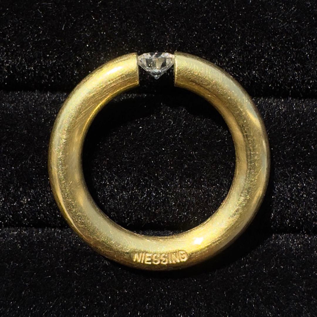 NIESSING リング 0.307ct テンションリング 18K