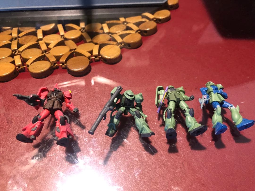 ムサイ　1/400 仮組　レアプラモデル　ガンダムコレクションNEO その1