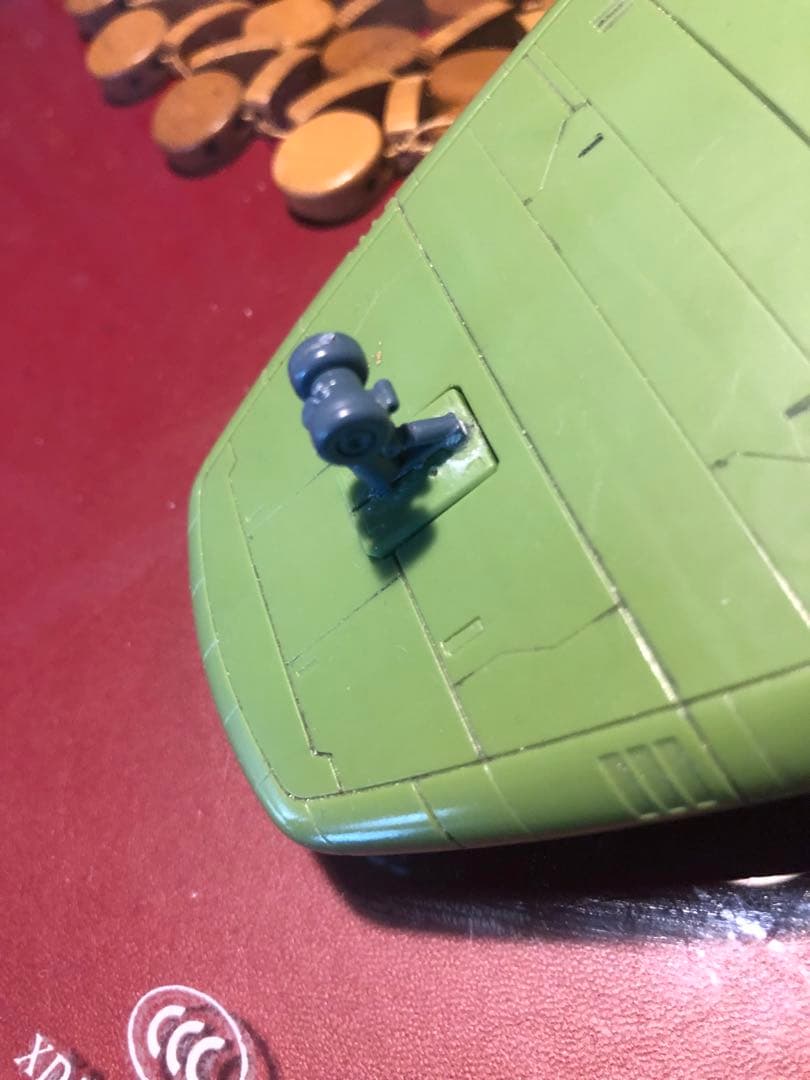 ムサイ　1/400 仮組　レアプラモデル　ガンダムコレクションNEO その1