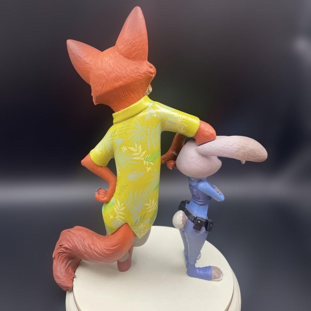 ディズニーストア ズートピア 5周年 ジュディ ニック フィギュア