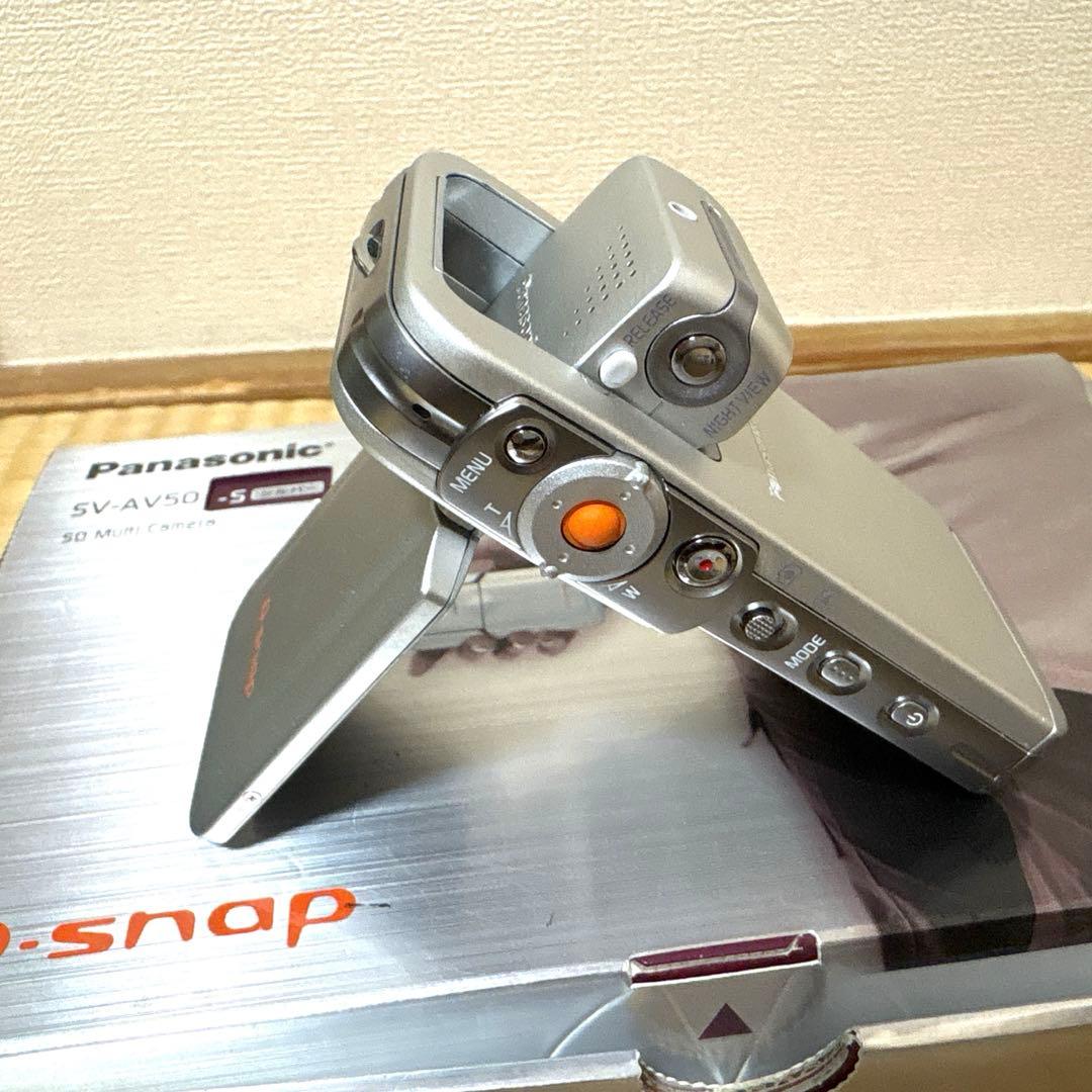 Panasonic「D-snap」SDマルチカメラ SV-AV50 箱あり