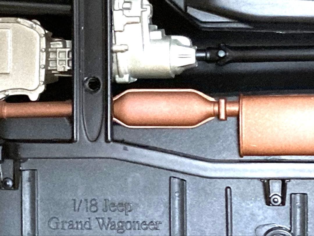 Jeep Grand Wagoneer ミニカー ホワイト/ウッド調　1989