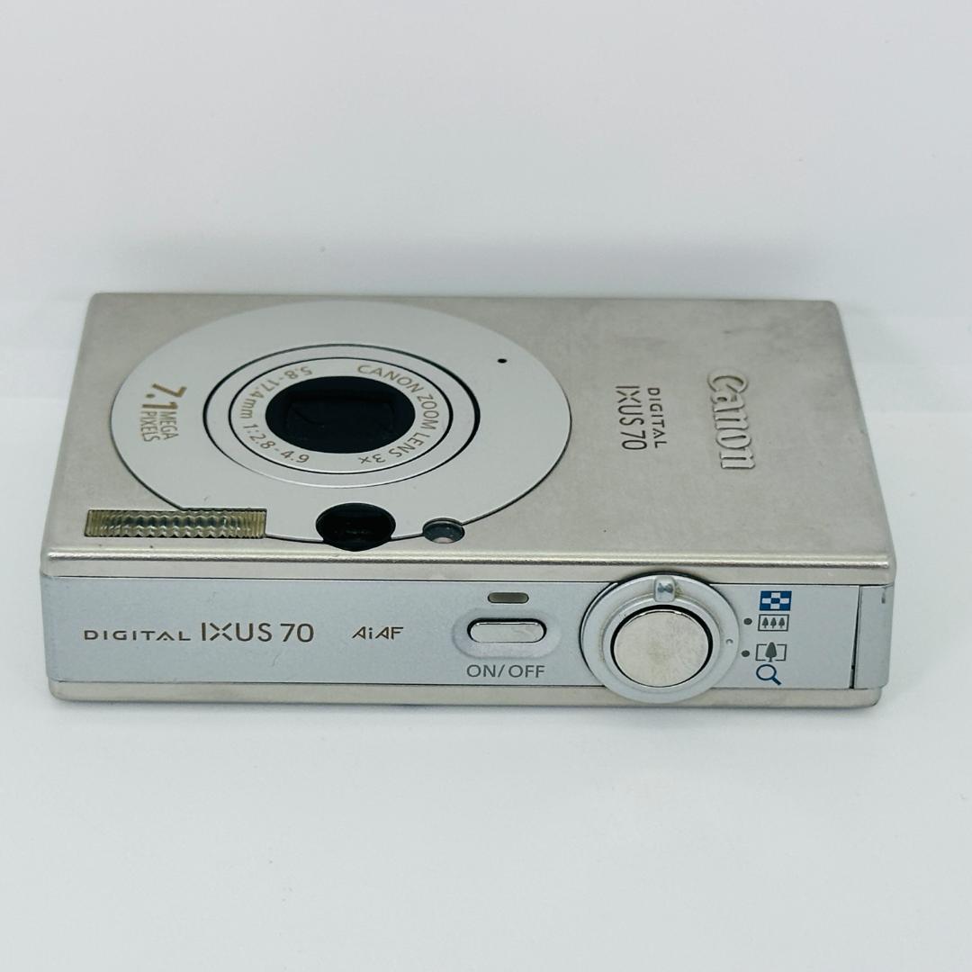 美品】Canon DIGITAL IXUS 70 シルバー - メルカリ